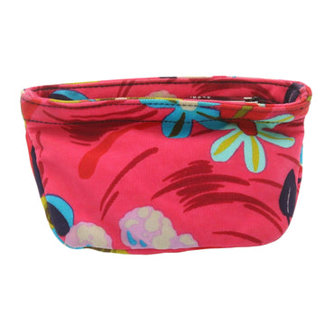 GUCCI Floral Pouch Nylon Pink Auth fm1065 - 0
