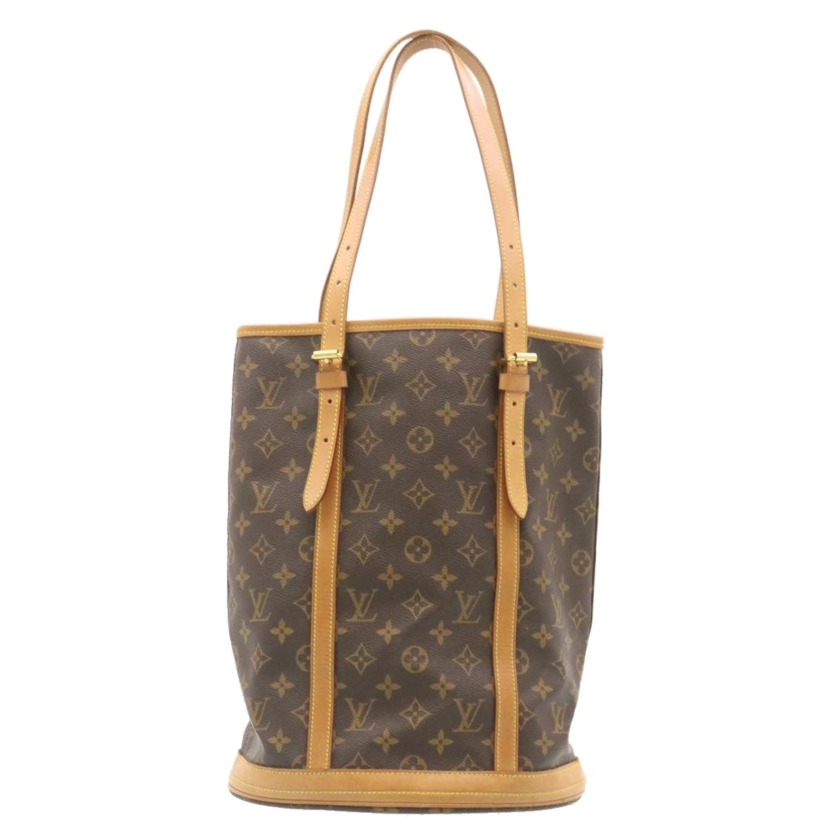 LOUIS VUITTON Monogram Bucket GM Shoulder Bag M42236 LV Auth fm1096