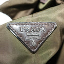 PRADA Hand Bag Nylon 2way Khaki Auth fm1303-19