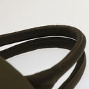 PRADA Hand Bag Nylon 2way Khaki Auth fm1303-14