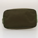 PRADA Hand Bag Nylon 2way Khaki Auth fm1303-5