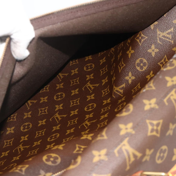 LOUIS VUITTON Monogram Portable Cabin Garment Cover M23420 LV Auth fm2176