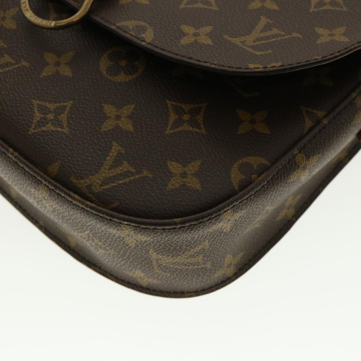 LOUIS VUITTON Monogram Saint Cloud GM Shoulder Bag M51242 LV Auth fm2247