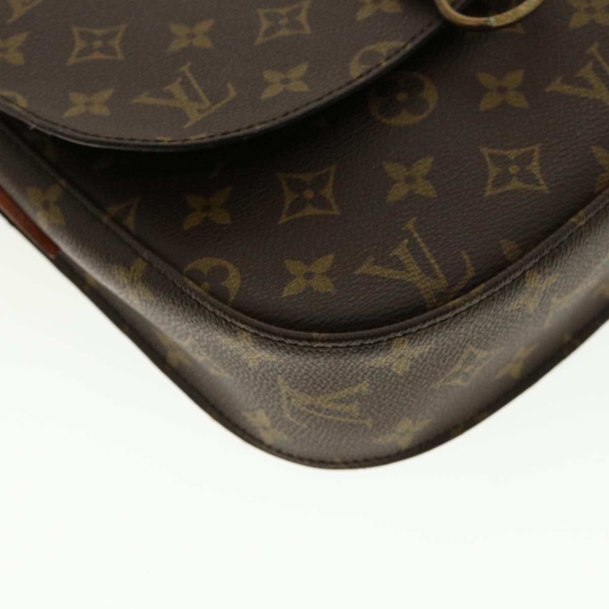 LOUIS VUITTON Monogram Saint Cloud GM Shoulder Bag M51242 LV Auth fm2247