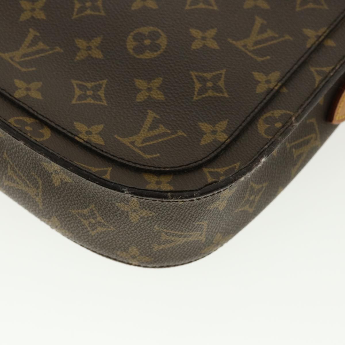 LOUIS VUITTON Monogram Saint Cloud GM Shoulder Bag M51242 LV Auth fm2247