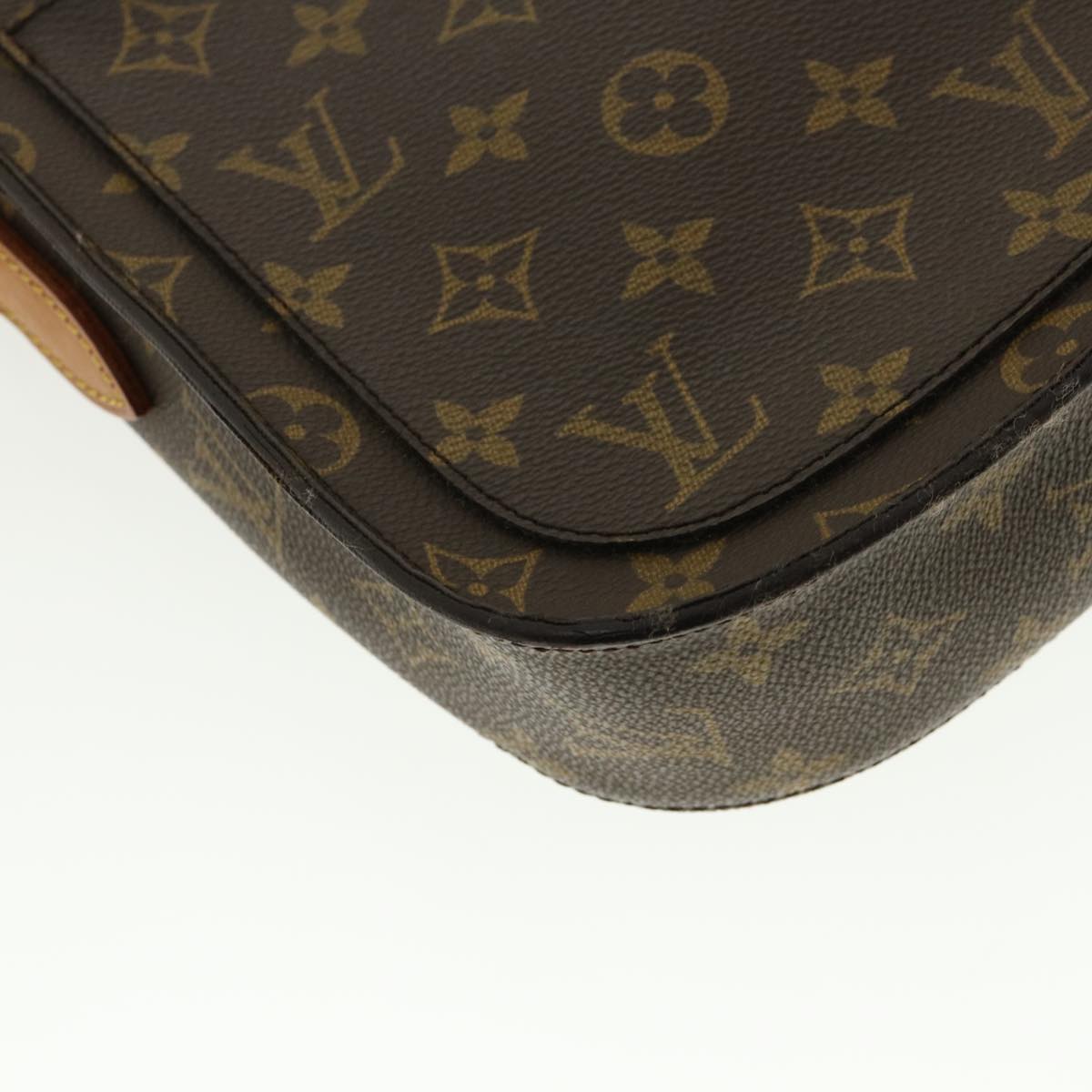 LOUIS VUITTON Monogram Saint Cloud GM Shoulder Bag M51242 LV Auth fm2247