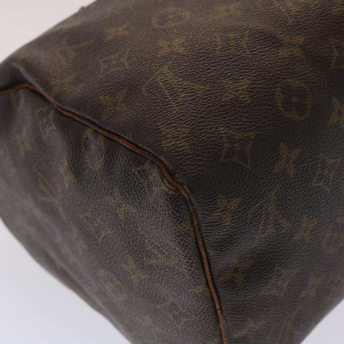 LOUIS VUITTON Monogram Speedy 30 Hand Bag M41526 LV Auth fm2482