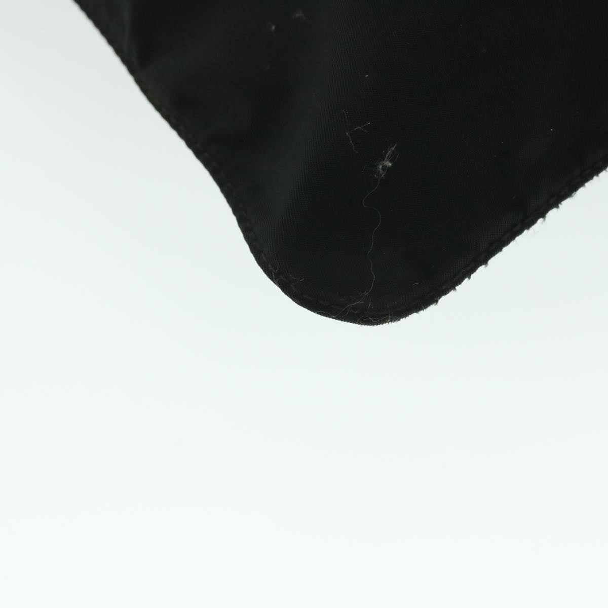 PRADA Shoulder Bag Nylon Black Auth fm2670