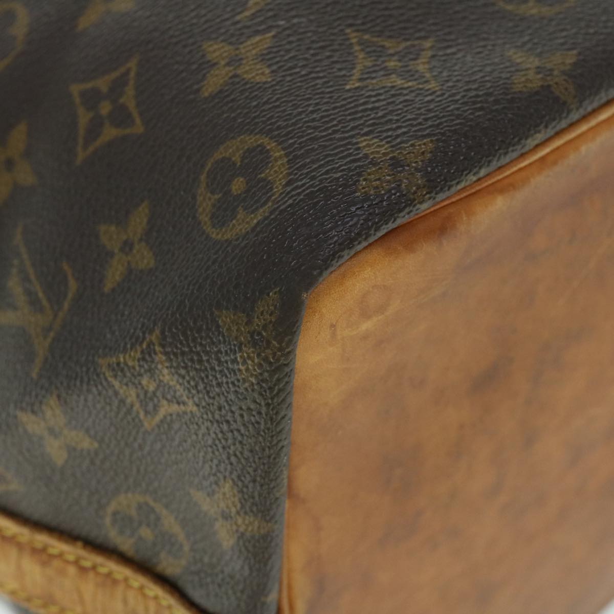 LOUIS VUITTON Monogram Petit Noe Shoulder Bag M42226 LV Auth fm2705