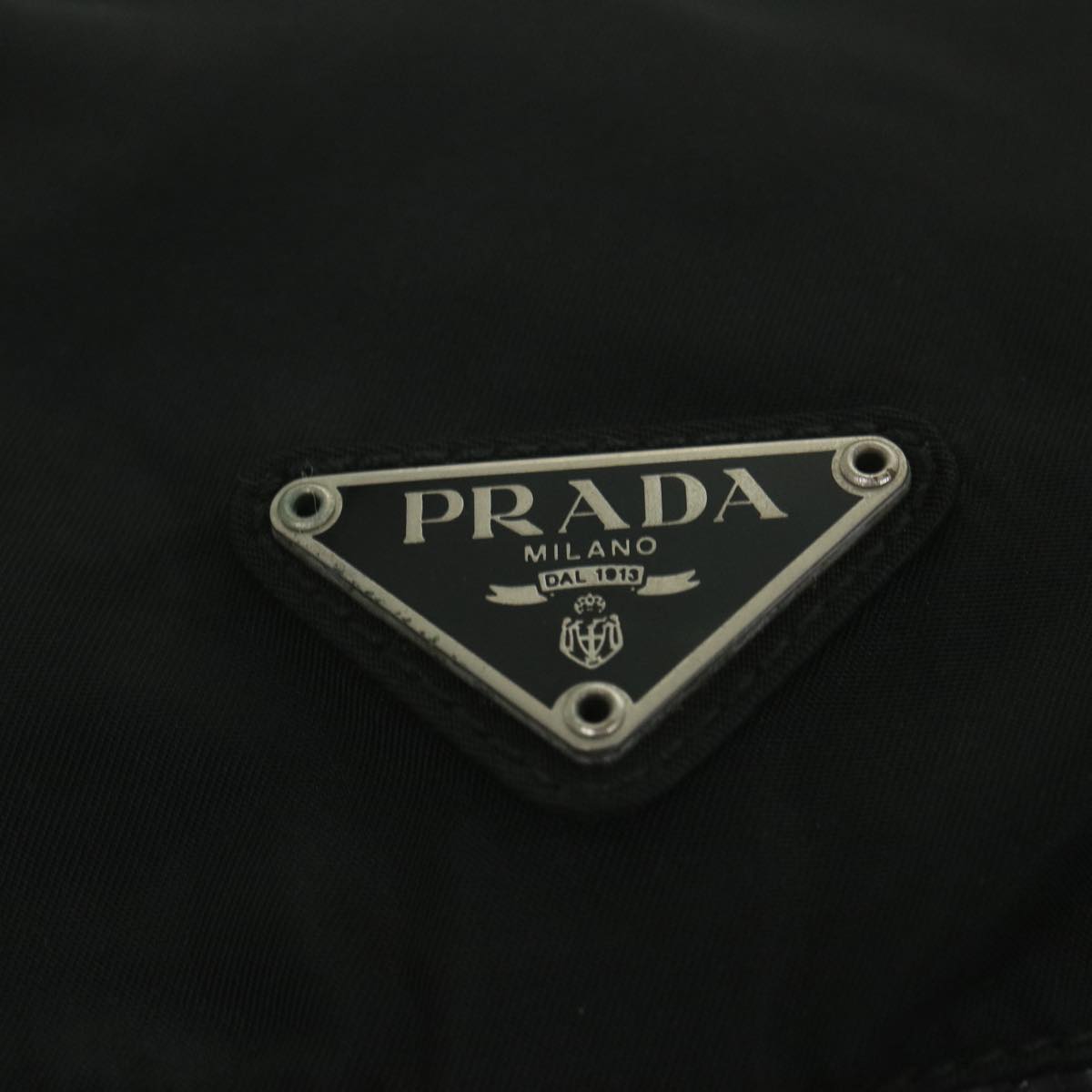 PRADA Backpack Nylon Black Auth fm2768