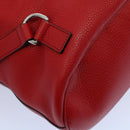 GUCCI Soho Backpack Leather Red 368588 Auth fm2801-16