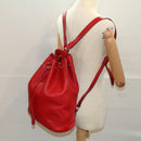GUCCI Soho Backpack Leather Red 368588 Auth fm2801-20