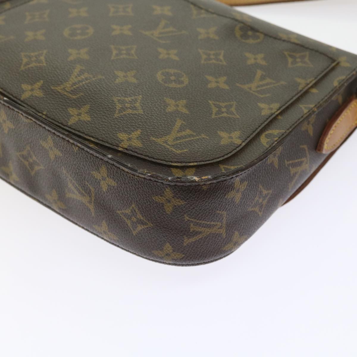 LOUIS VUITTON Monogram Saint Cloud GM Shoulder Bag M51242 LV Auth fm2815