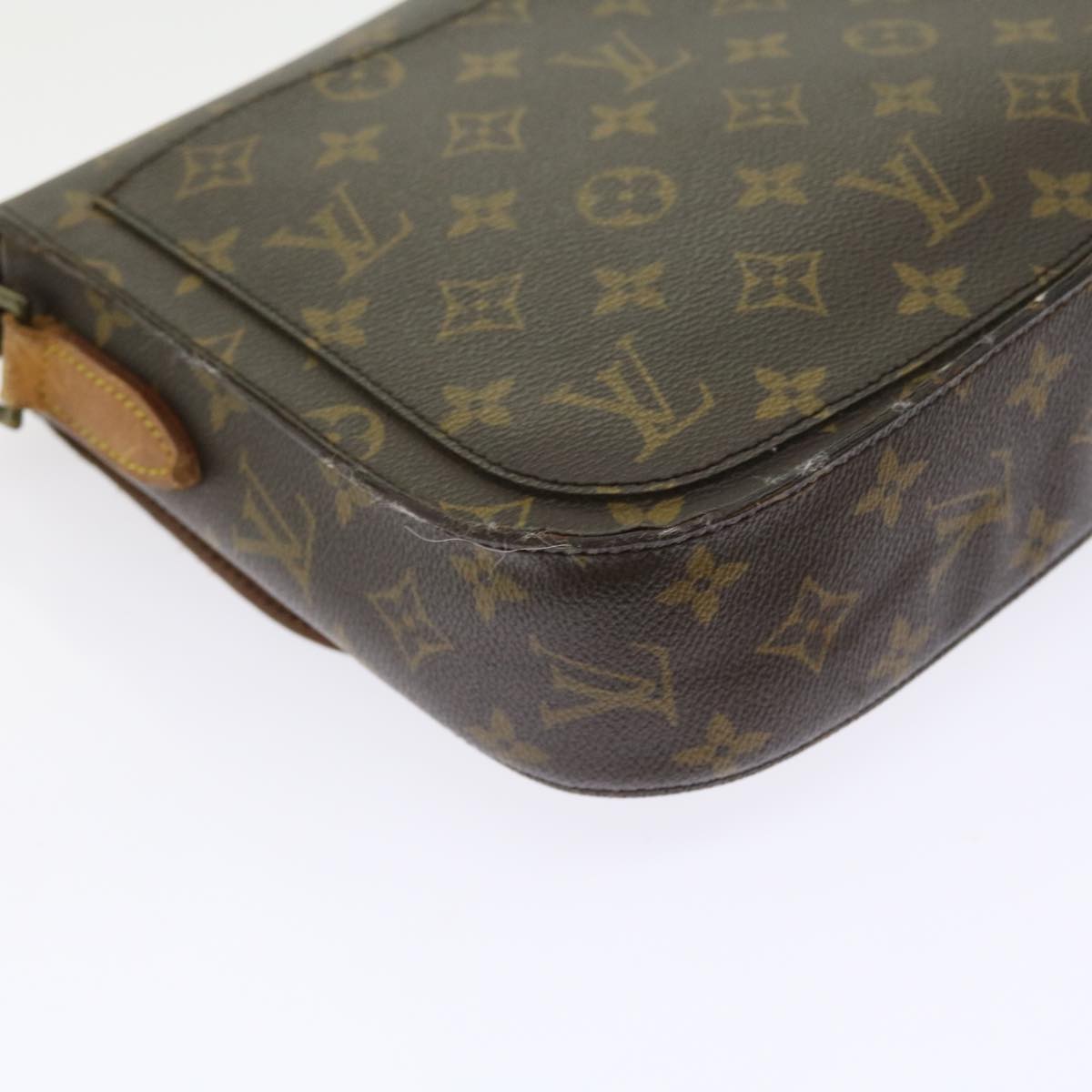 LOUIS VUITTON Monogram Saint Cloud GM Shoulder Bag M51242 LV Auth fm2815