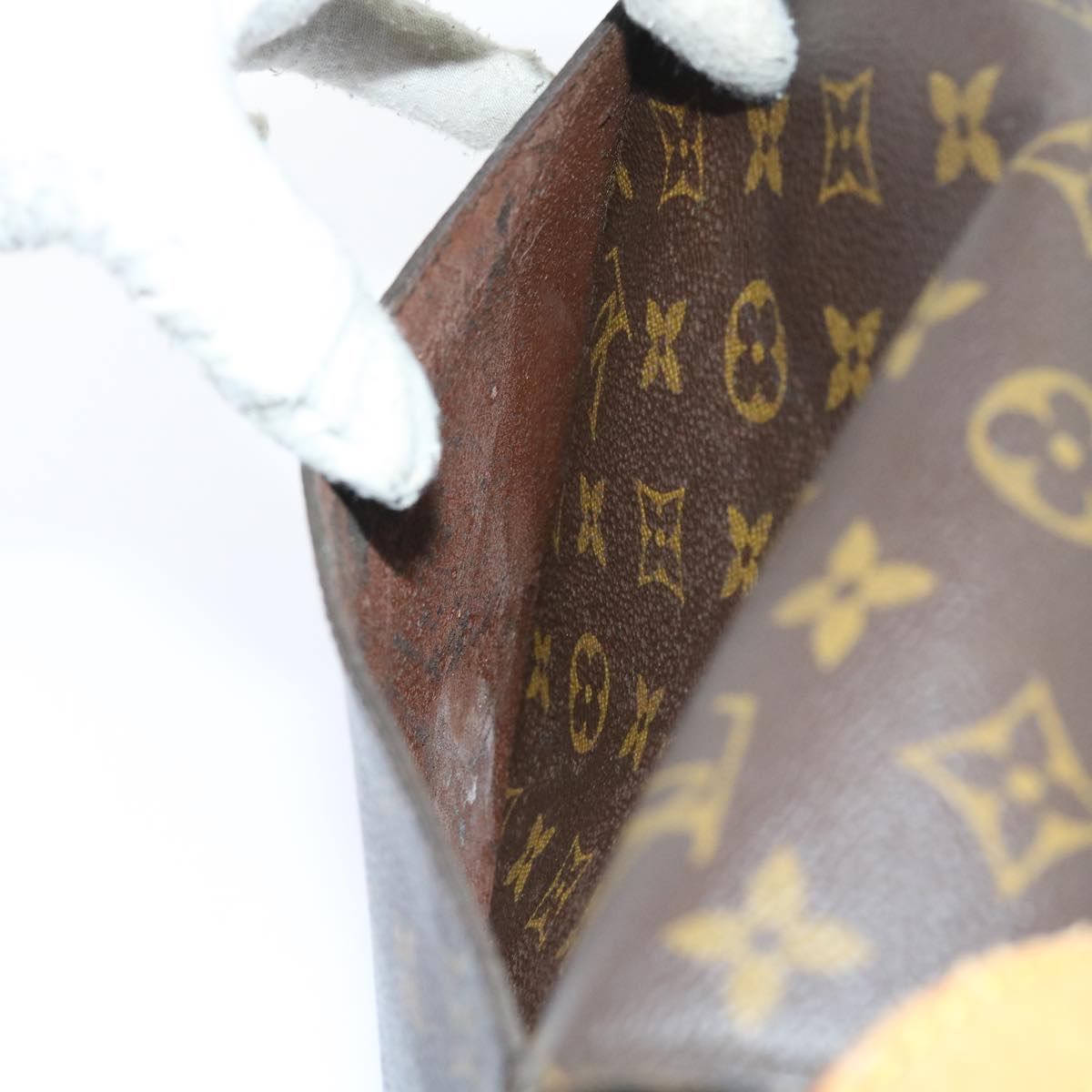 LOUIS VUITTON Monogram Saint Cloud GM Shoulder Bag M51242 LV Auth fm2815