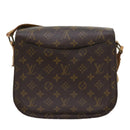 LOUIS VUITTON Monogram Saint Cloud GM Shoulder Bag M51242 LV Auth fm2815-2