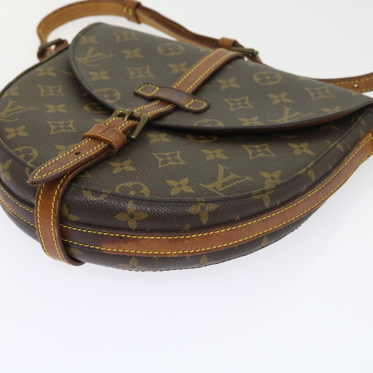 LOUIS VUITTON Monogram Chantilly MM Shoulder Bag M51233 LV Auth fm2817