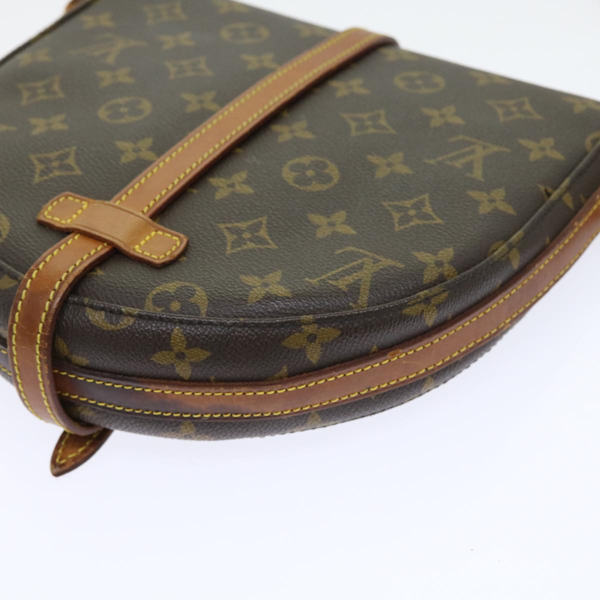 LOUIS VUITTON Monogram Chantilly MM Shoulder Bag M51233 LV Auth fm2817