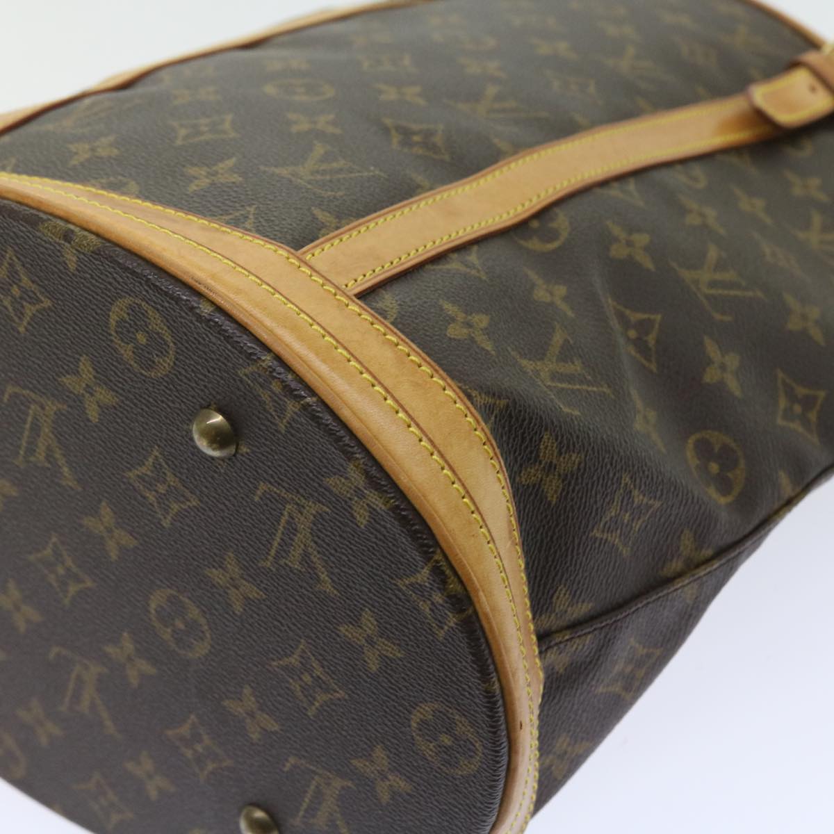 LOUIS VUITTON Monogram Bucket GM Shoulder Bag M42236 LV Auth fm2826