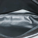 BALLY Quilted Shoulder Bag Leather Black Auth fm2844-11