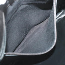 BALLY Quilted Shoulder Bag Leather Black Auth fm2844-21