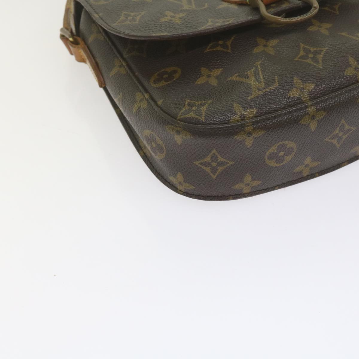 LOUIS VUITTON Monogram Saint Cloud MM Shoulder Bag M51243 LV Auth fm2997