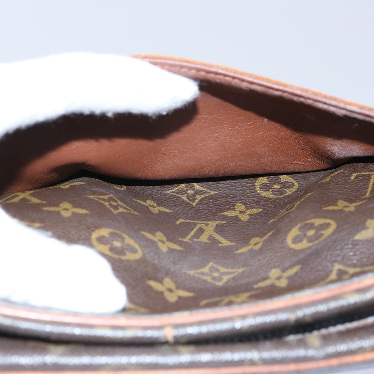 LOUIS VUITTON Monogram Trocadero 27 Shoulder Bag M51274 LV Auth fm2998