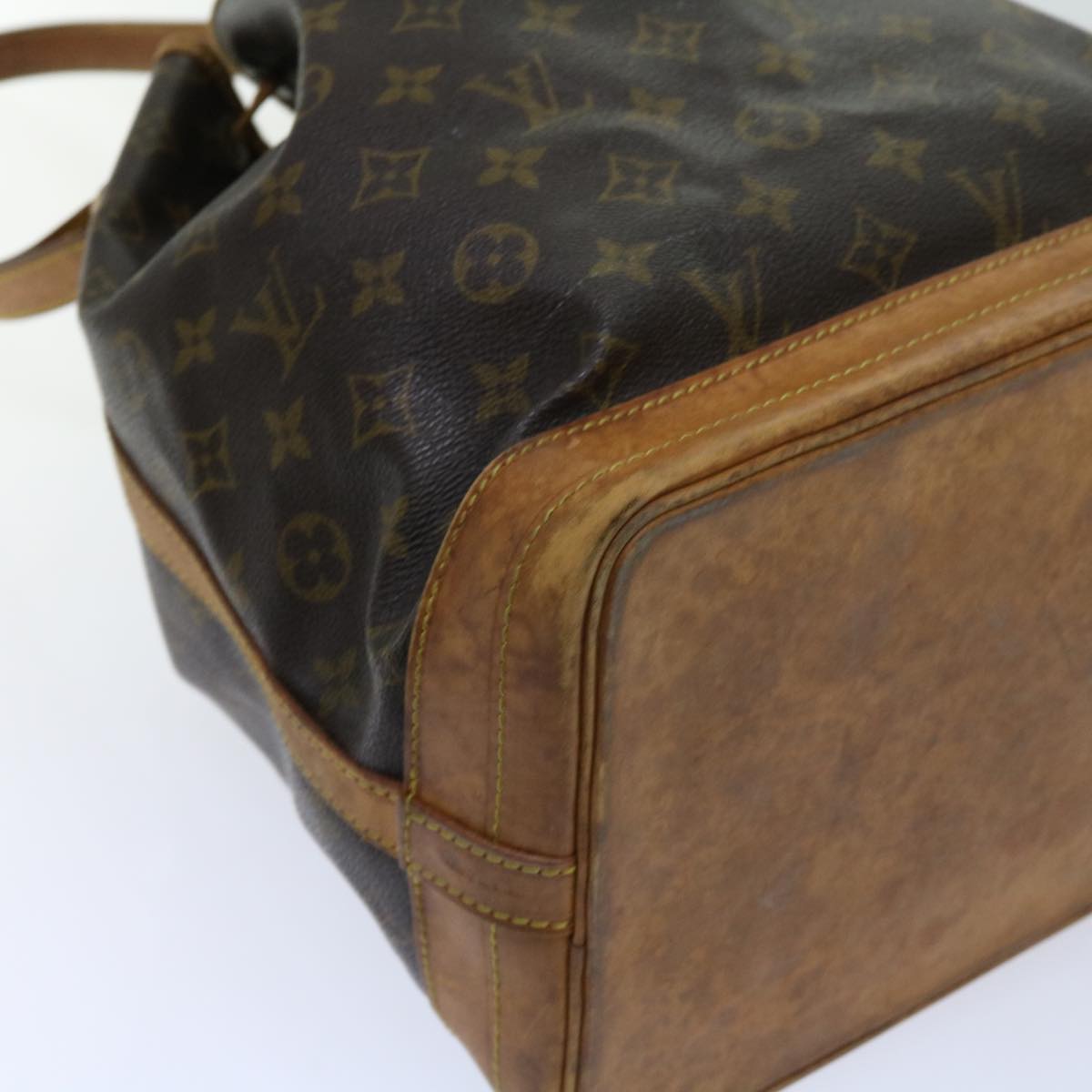 LOUIS VUITTON Monogram Noe Shoulder Bag M42224 LV Auth fm3000