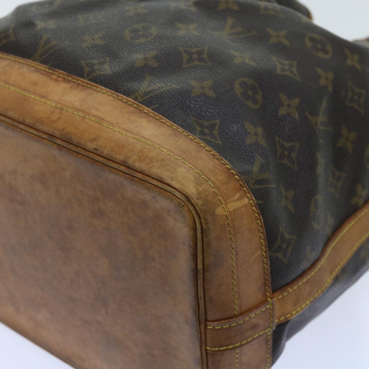 LOUIS VUITTON Monogram Noe Shoulder Bag M42224 LV Auth fm3000