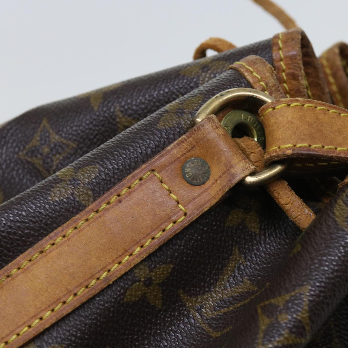 LOUIS VUITTON Monogram Noe Shoulder Bag M42224 LV Auth fm3000