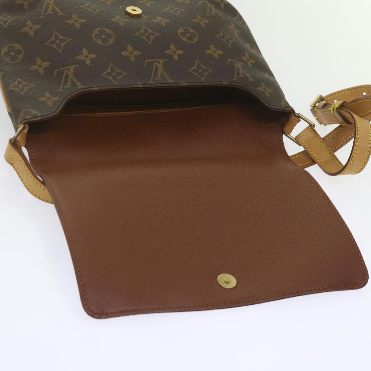 LOUIS VUITTON Monogram Musette Tango Short Strap Shoulder Bag M51257 Auth fm3008