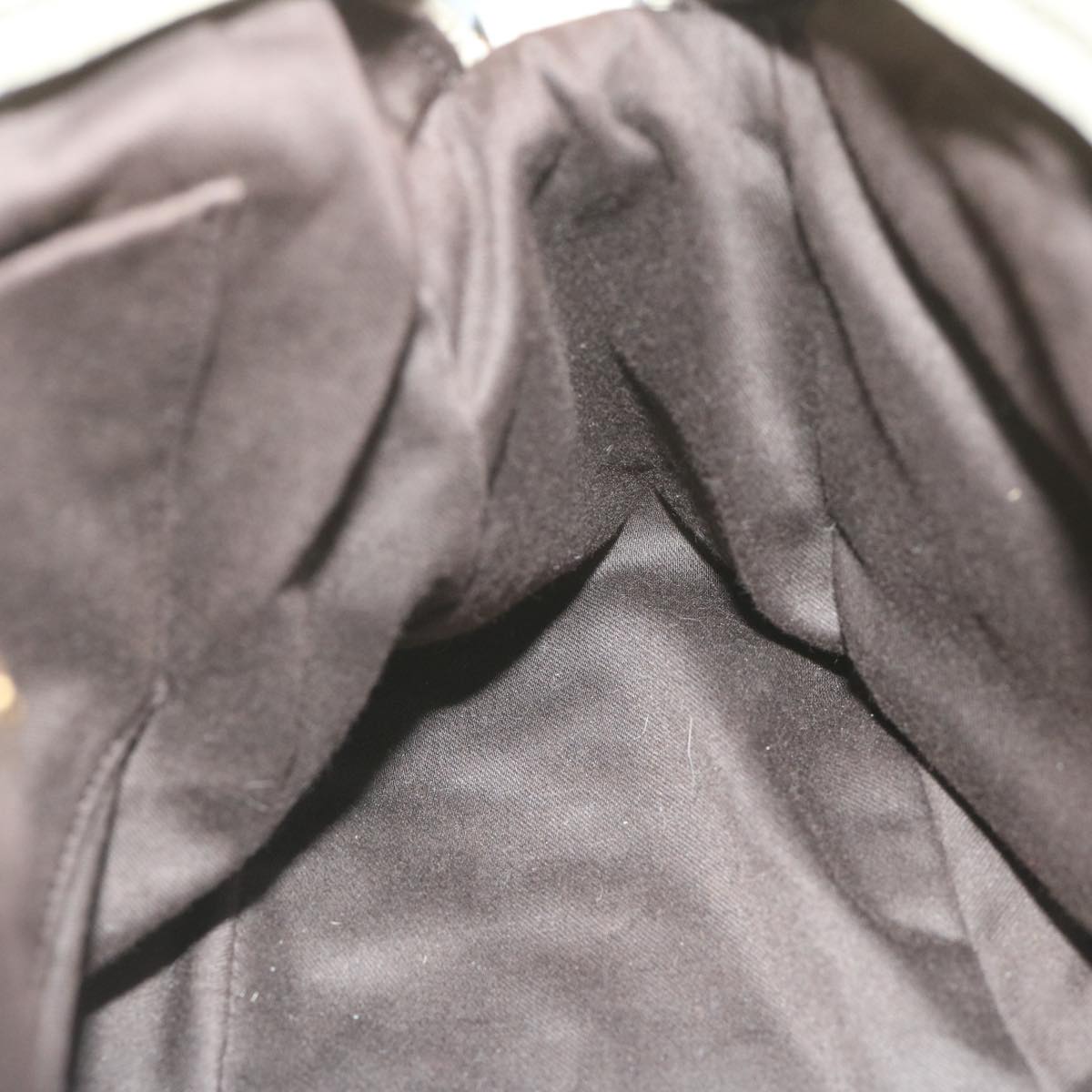Miu Miu Paddington Hand Bag Leather 2way Gray Auth fm3011