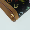 LOUIS VUITTON Multicolor Agenda GM Day Planner Cover Black R20893 Auth fm3102A-17
