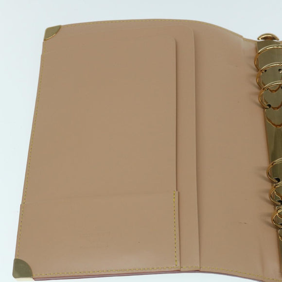 LOUIS VUITTON Multicolor Agenda GM Day Planner Cover Black R20893 Auth fm3102SAV