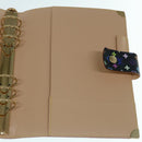 LOUIS VUITTON Multicolor Agenda GM Day Planner Cover Black R20893 Auth fm3102A-19