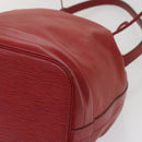 LOUIS VUITTON Epi Noe Shoulder Bag Red M44007 LV Auth fm3119-10