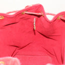 LOUIS VUITTON Epi Noe Shoulder Bag Red M44007 LV Auth fm3119-20