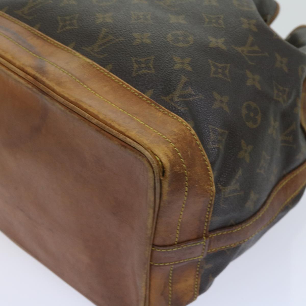 LOUIS VUITTON Monogram Noe Shoulder Bag M42224 LV Auth fm3133