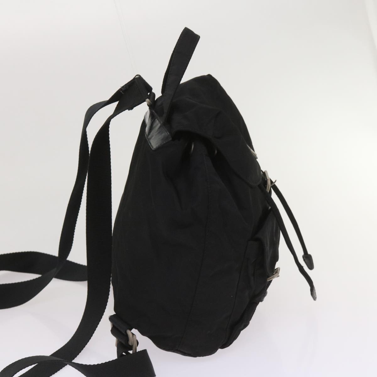 PRADA Backpack Nylon Black Auth fm3150