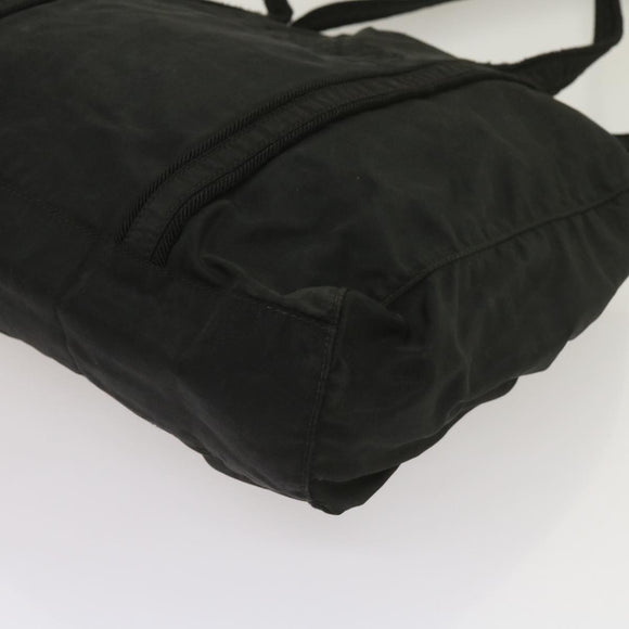 PRADA Shoulder Bag Nylon Black Auth fm3152