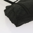 PRADA Shoulder Bag Nylon Black Auth fm3152-15