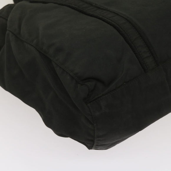 PRADA Shoulder Bag Nylon Black Auth fm3152