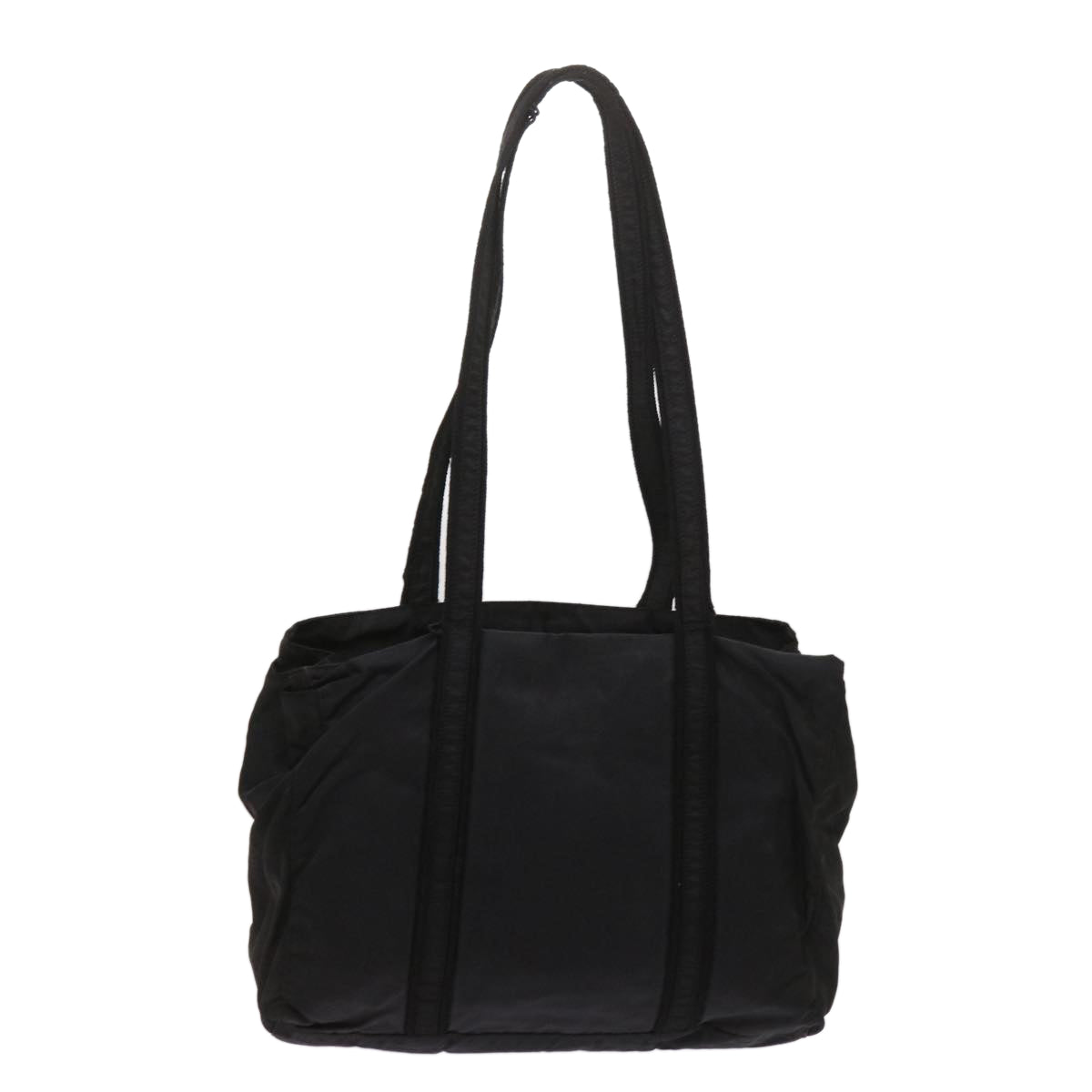 PRADA Shoulder Bag Nylon Black Auth fm3152 - 0