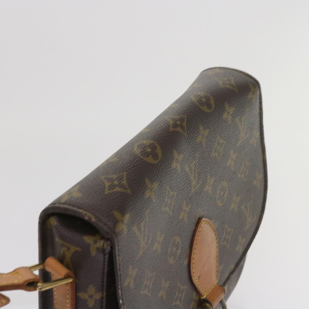 LOUIS VUITTON Monogram Saint Cloud GM Shoulder Bag M51242 LV Auth fm3161