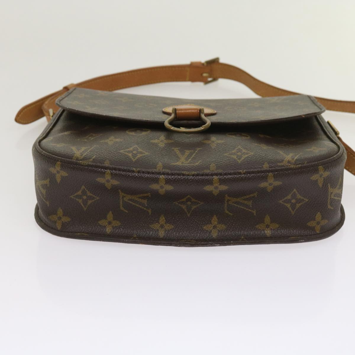 LOUIS VUITTON Monogram Saint Cloud GM Shoulder Bag M51242 LV Auth fm3161