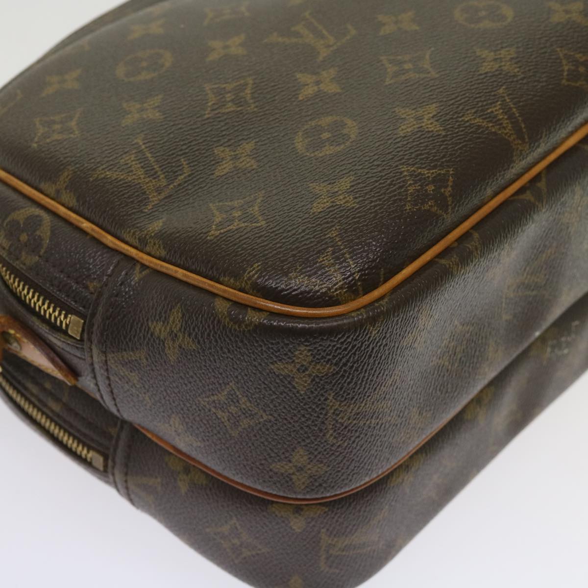 LOUIS VUITTON Monogram Reporter PM Shoulder Bag M45254 LV Auth fm3162