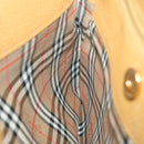 Burberrys Tote Bag Leather Beige Auth fm3177-17