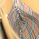 Burberrys Tote Bag Leather Beige Auth fm3177-18