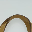 Burberrys Tote Bag Leather Beige Auth fm3177-8