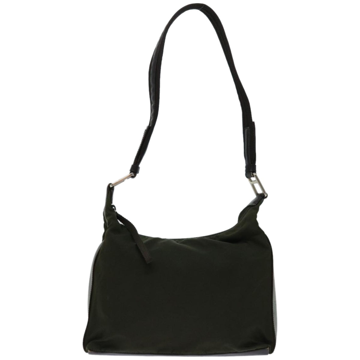 PRADA Shoulder Bag Nylon Khaki Auth fm3207 - 0